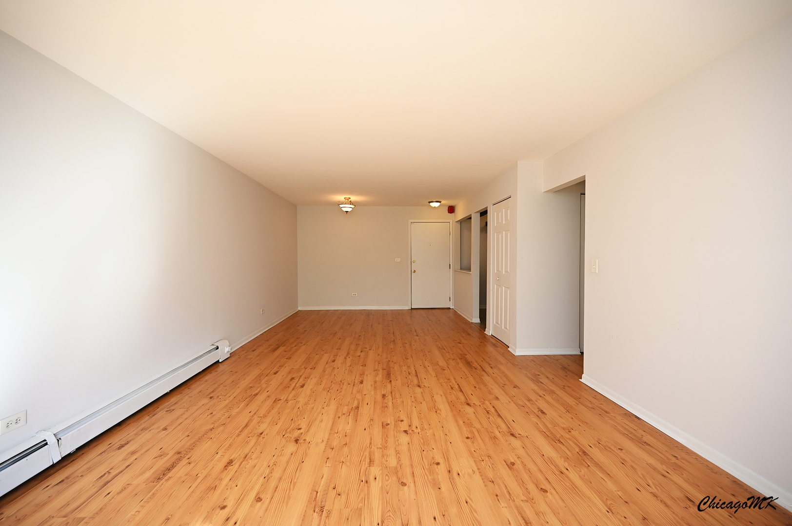 2230 South Goebbert Road, Unit 339 Arlington Heights, IL 60005 - Photo 6 of 38 a view of empty room with wooden floor