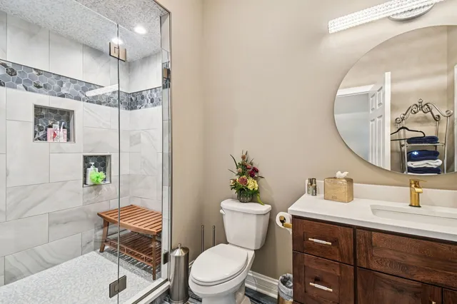 a view of a room with furniture wooden floor and window
