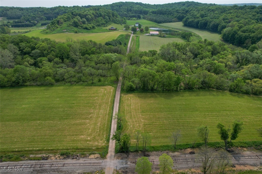 Aerial view of property