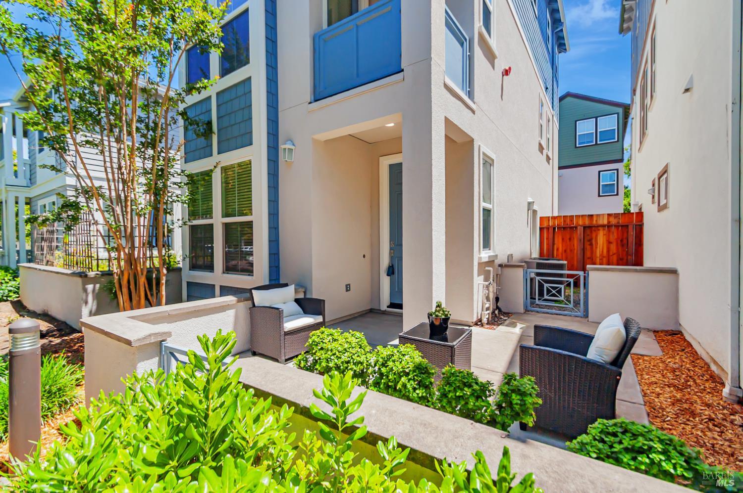 4242 Streamside Drive Santa Rosa, CA 95409 - Photo 2 of 29 a front view of a building with outdoor seating
