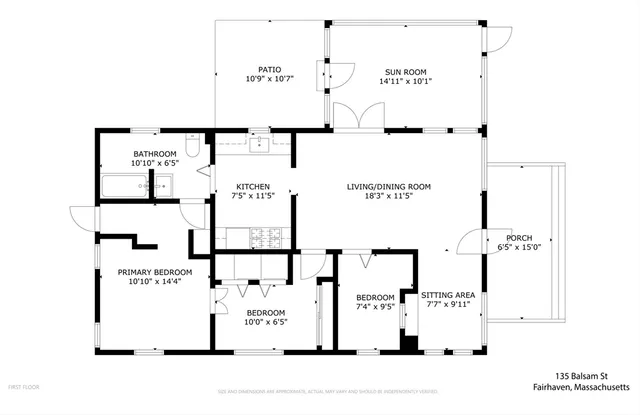 $499,900 | 135 Balsam Street, Fairhaven, MA 02719