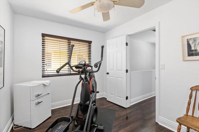 a house with a outdoor space