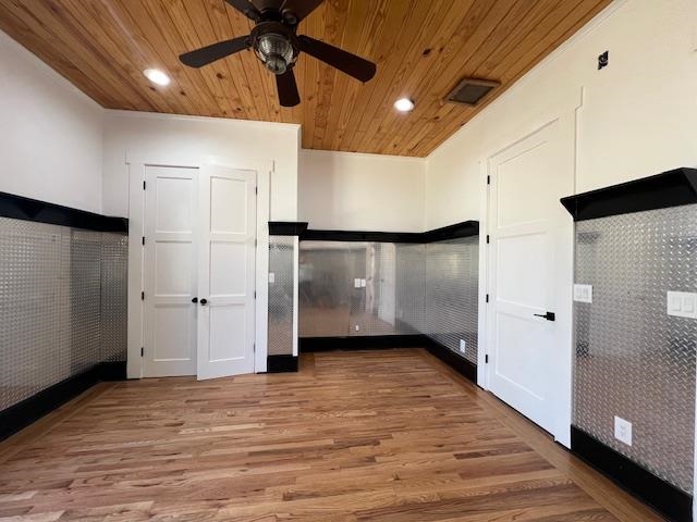 9490 Highway 196 Collierville, TN 38017 - Photo 21 of 39 Eu Suite 2 with a ceiling fan, wooden ceiling, and recessed lighting