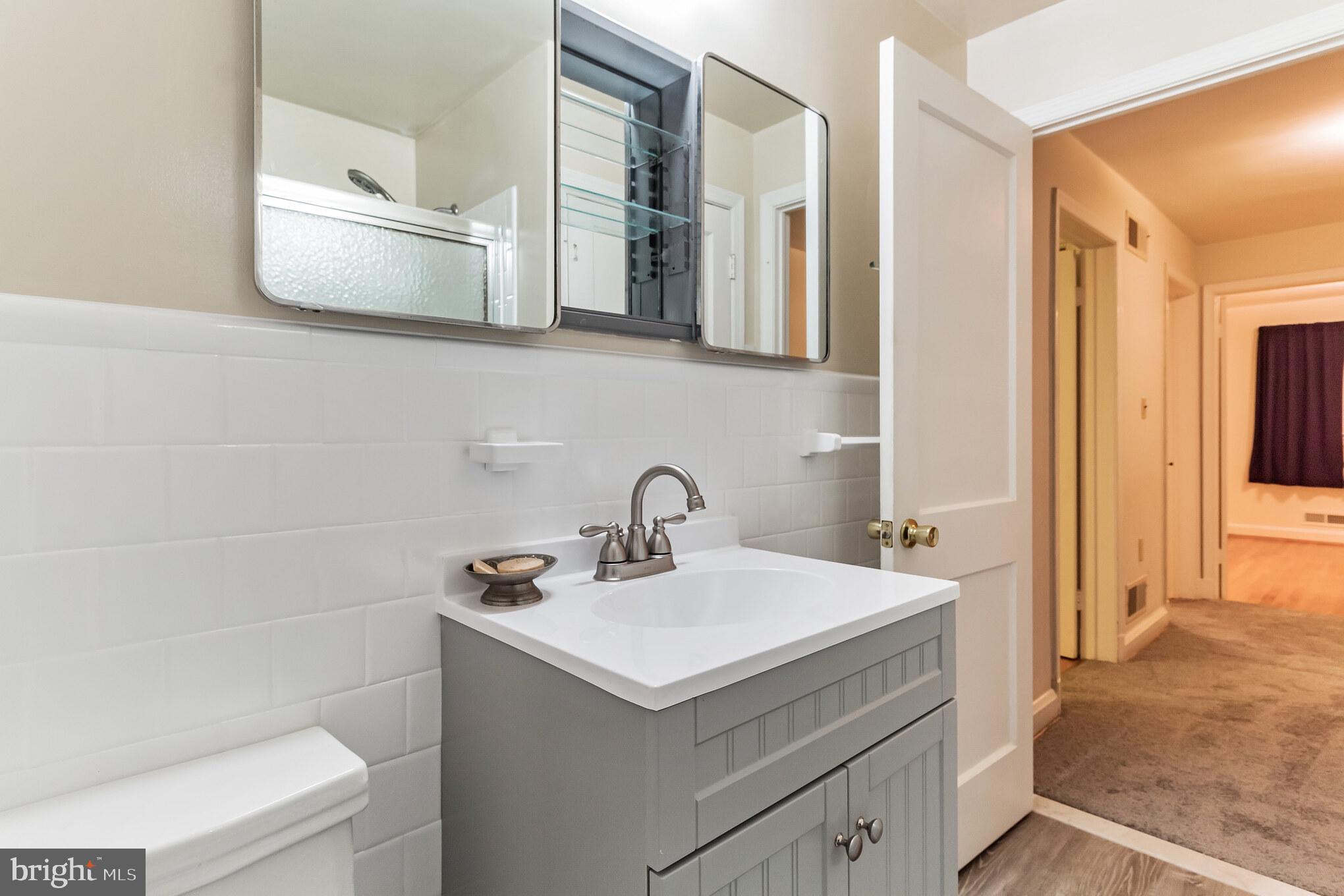 1443 Barrett Road Gwynn Oak, MD 21207 - Photo 20 of 30 Renovated full bath