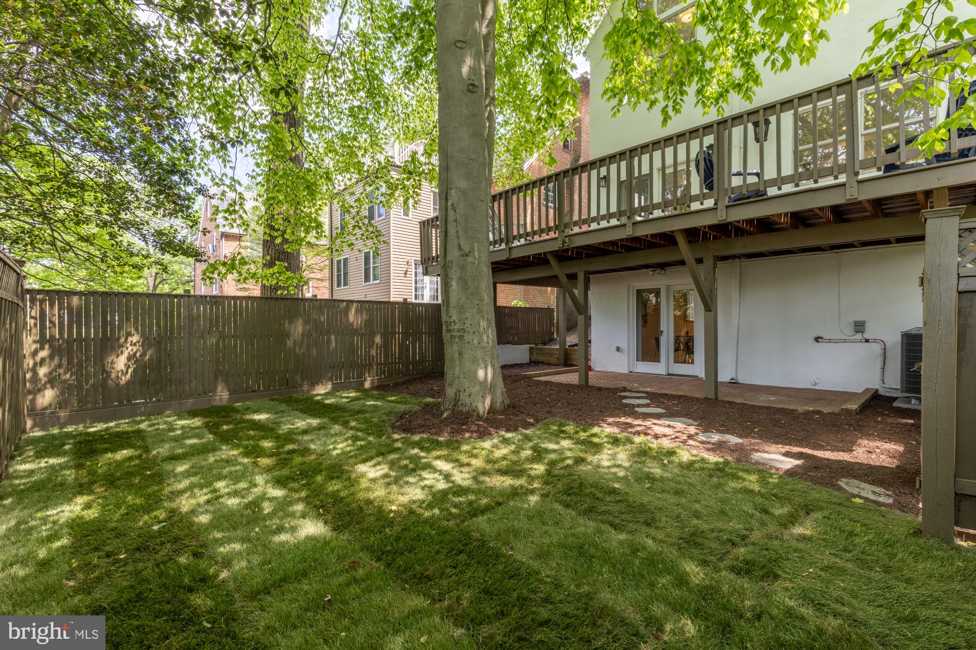7918 13th Street Northwest Washington, DC 20012 - Photo 41 of 54 Flat rear yard