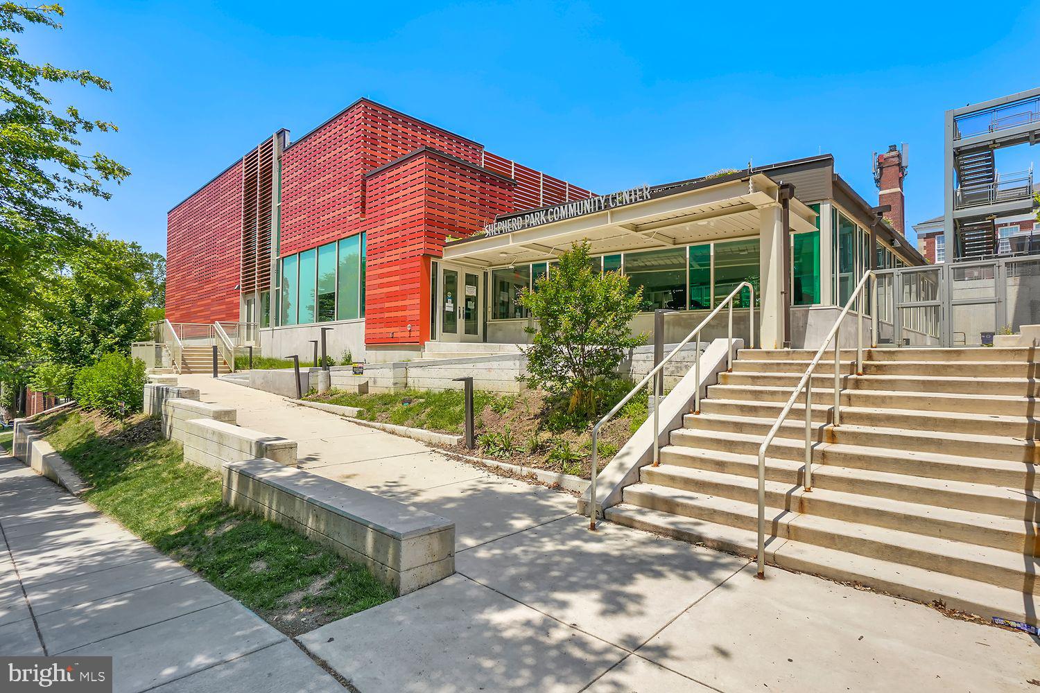 7918 13th Street Northwest Washington, DC 20012 - Photo 44 of 54 Community center adjoins Shepherd ES