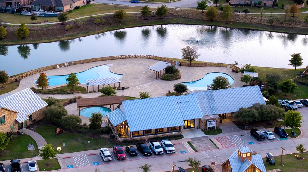 416 Allbright Road Celina, TX 75009 - Photo 40 of 40 an aerial view of a house with a yard