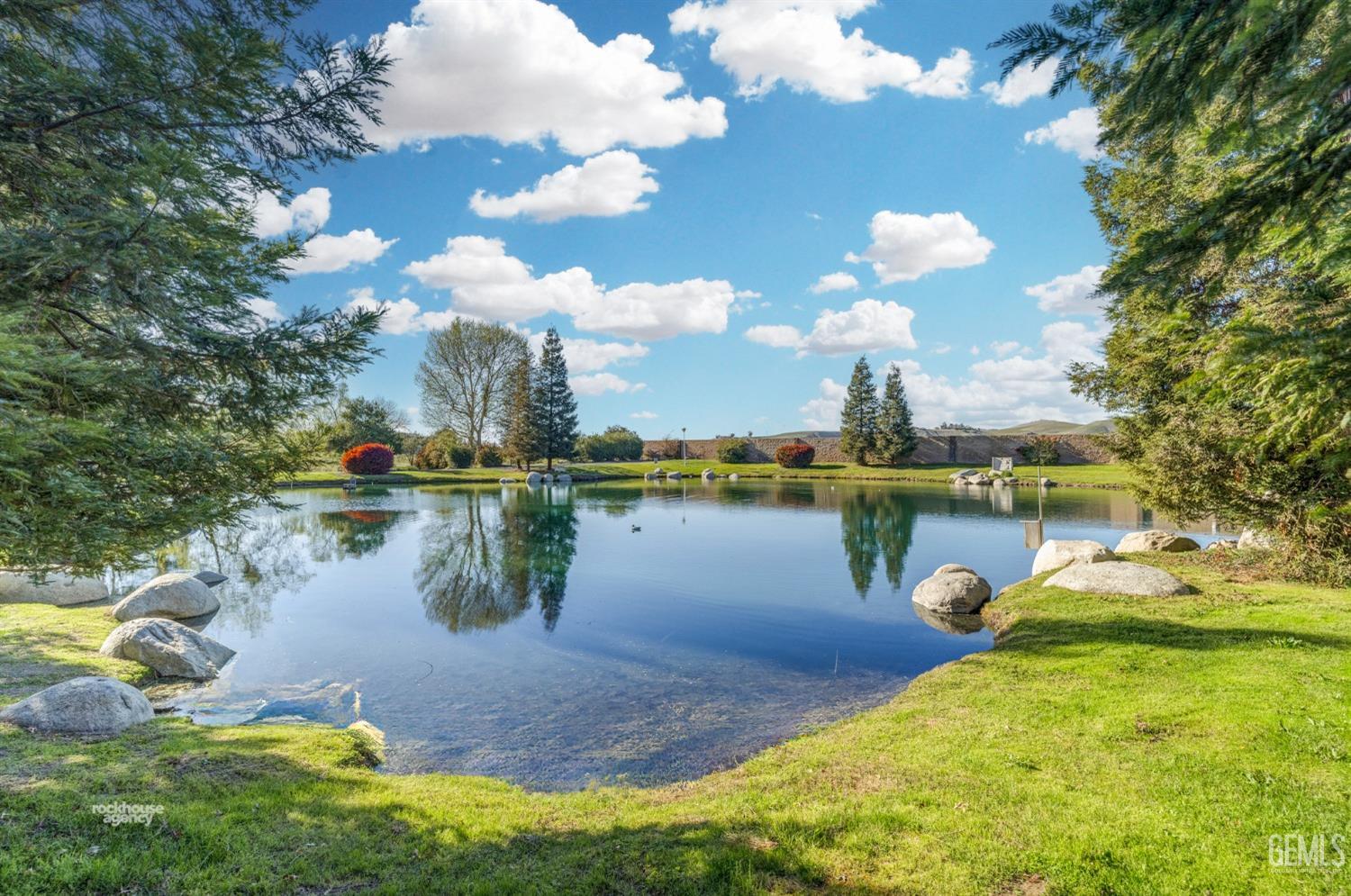 Undisclosed Address Bakersfield, CA 93306 - Photo 48 of 56 a view of a lake in between the house and a lake view