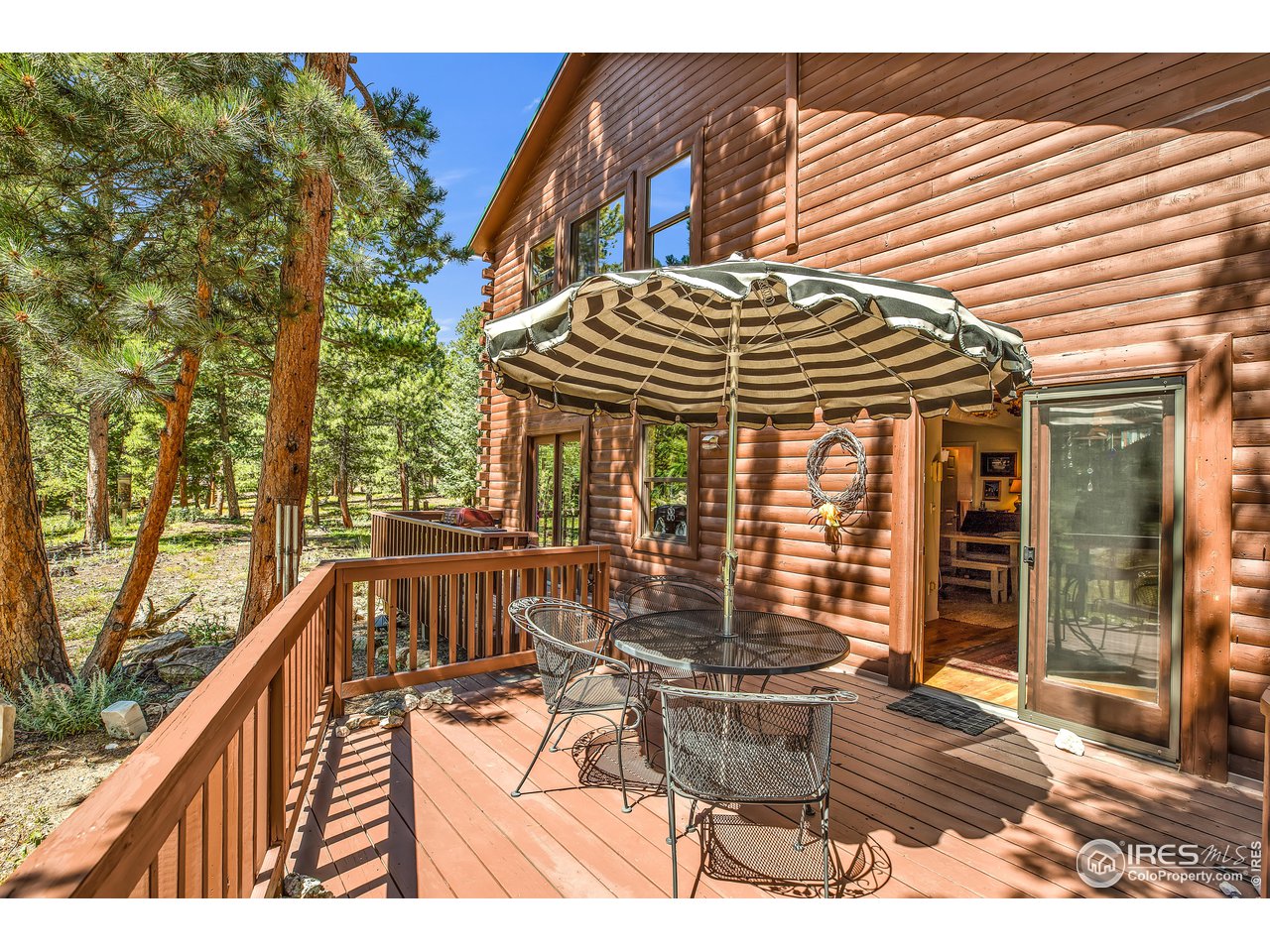 92 Tilghman Road Ward, CO 80481 - Photo 2 of 31 a view of a house with backyard and deck