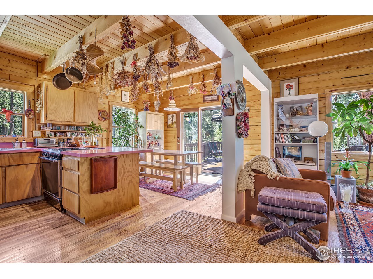 92 Tilghman Road Ward, CO 80481 - Photo 10 of 31 a view of a chairs and table in the patio
