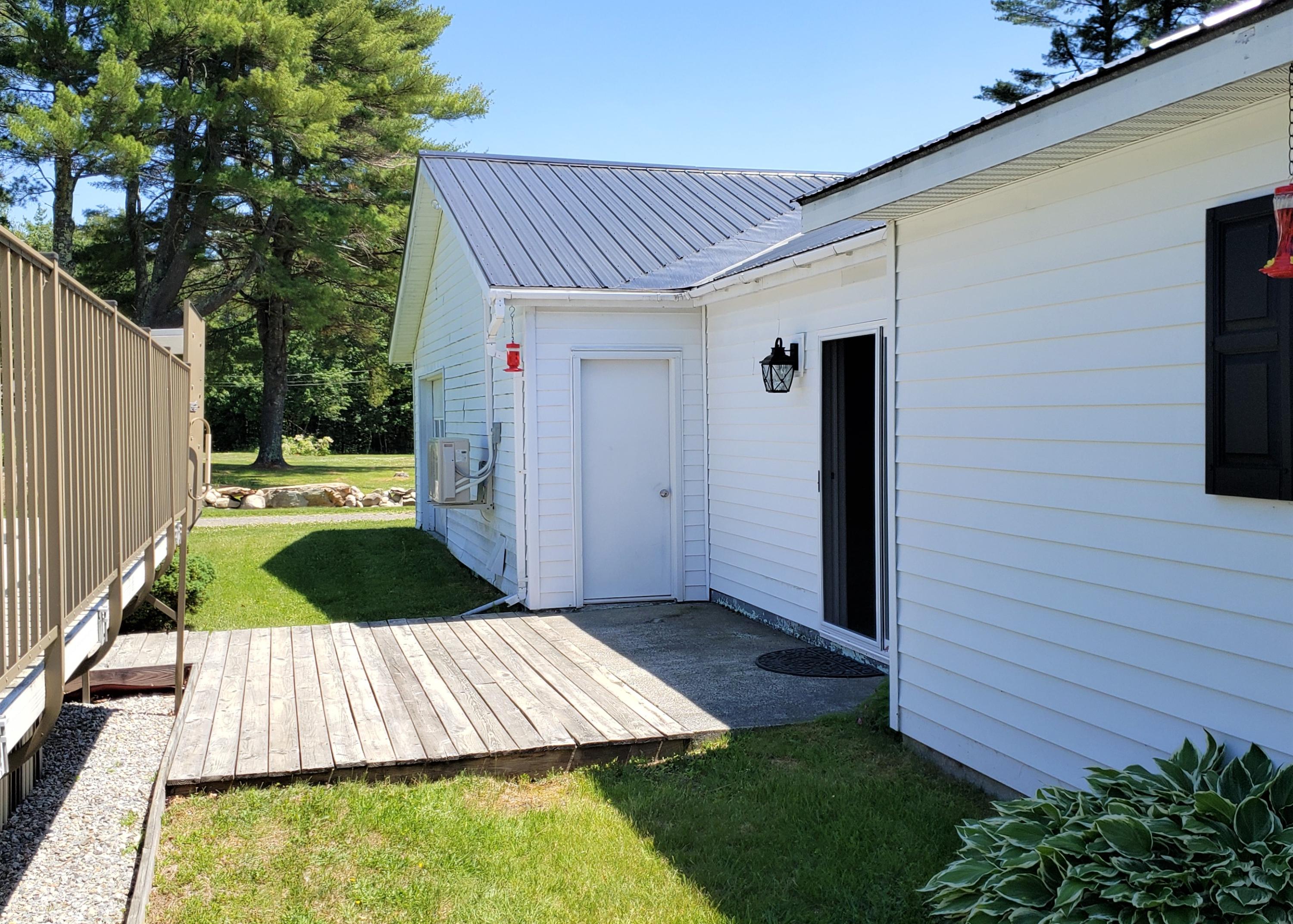 388 East Benton Road Waterville, ME 04901 - Photo 25 of 38 Rear Porch/Deck