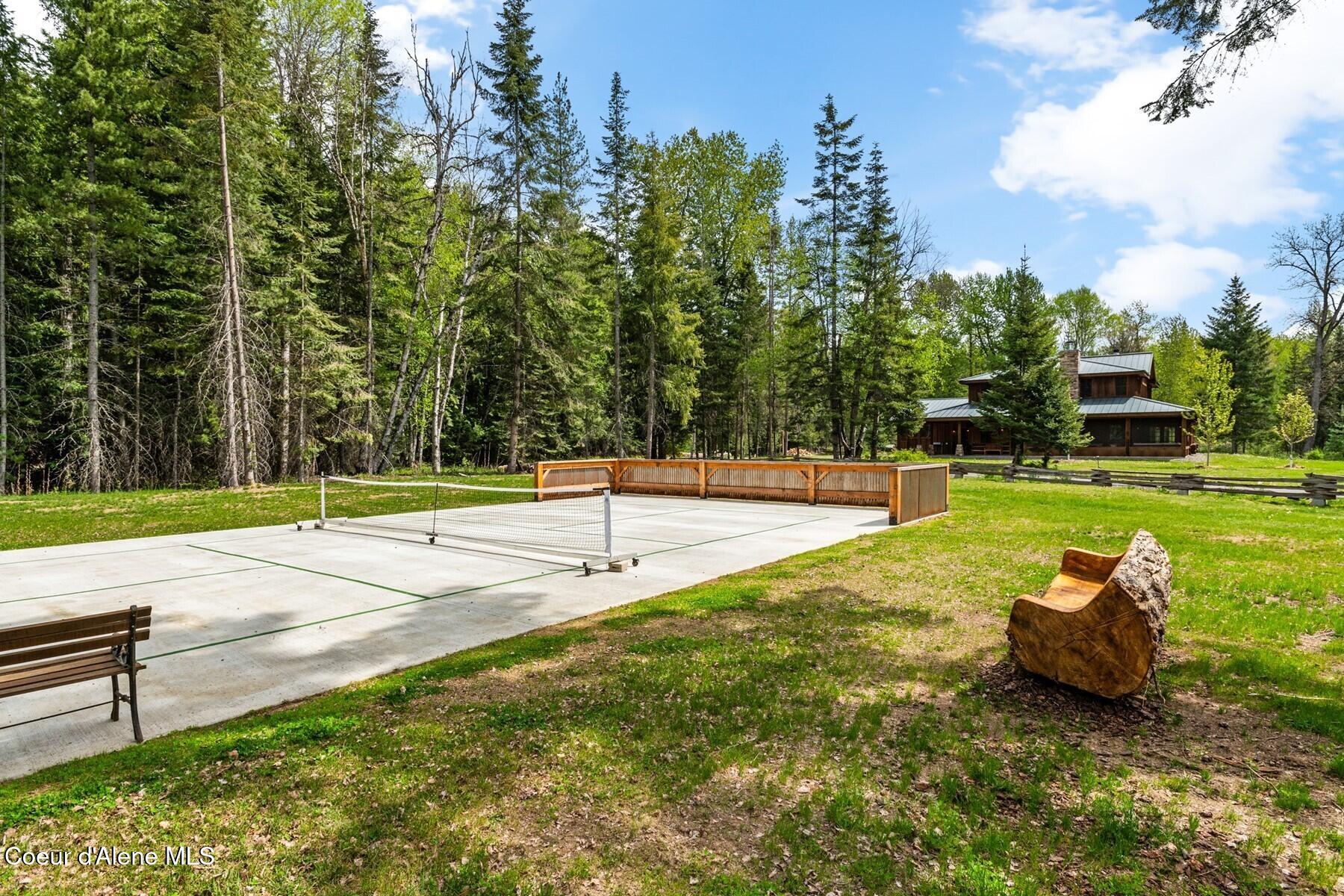7019 Colburn Culver Road Sandpoint, ID 83864 - Photo 32 of 54 Pickle Ball / Sport Court