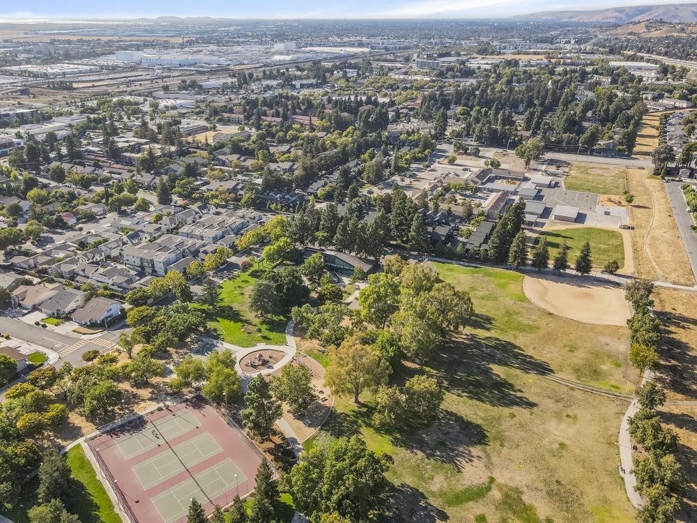 47236 Cavanaugh Common Fremont, CA 94539 - Photo 42 of 52 an aerial view of residential houses with outdoor space