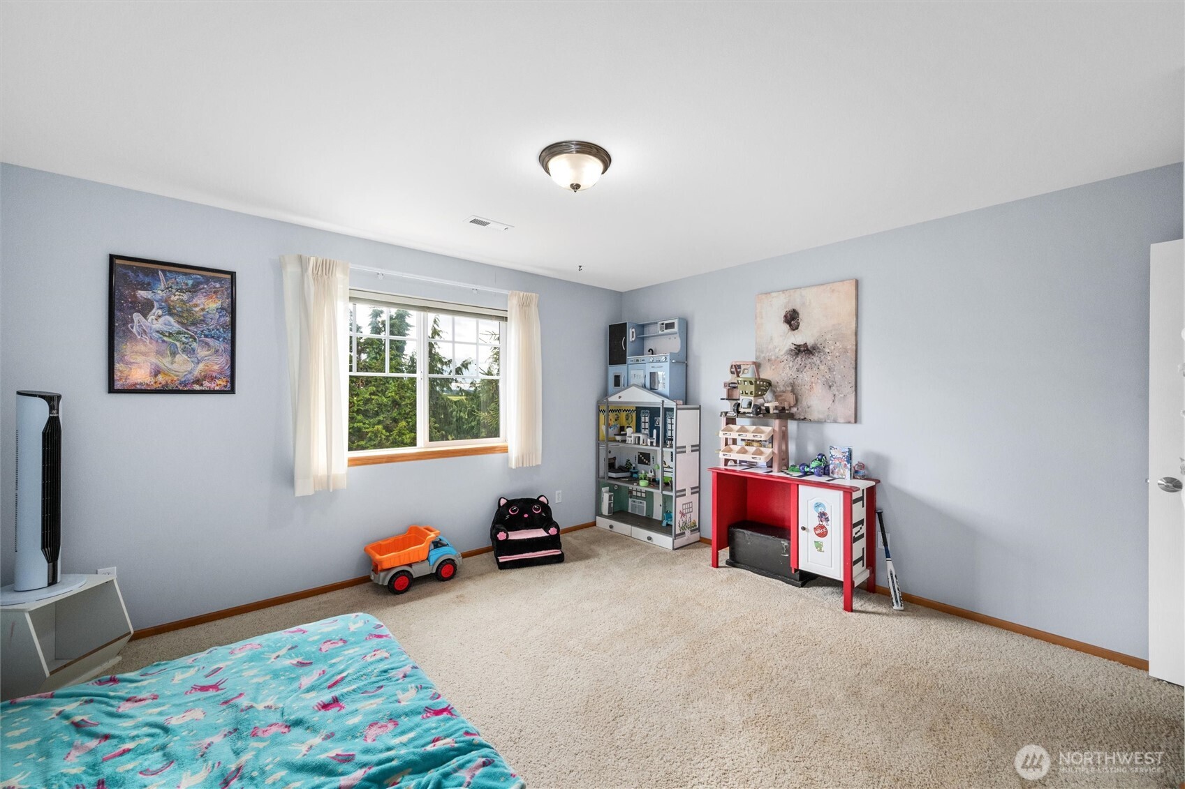 1877 Emerald Way Lynden, WA 98264 - Photo 24 of 38 a view of a bedroom with window and workspace