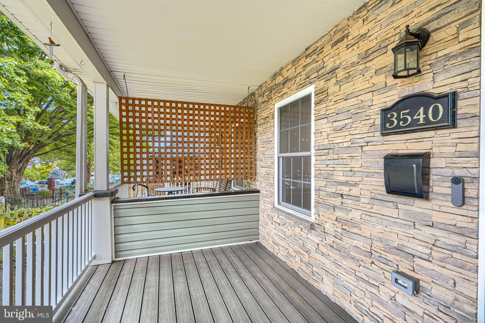 3540 Roland Avenue Baltimore, MD 21211 - Photo 3 of 51 Covered front porch
