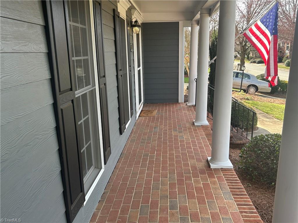 3818 Pinetop Road Greensboro, NC 27410 - Photo 36 of 37 covered front porch