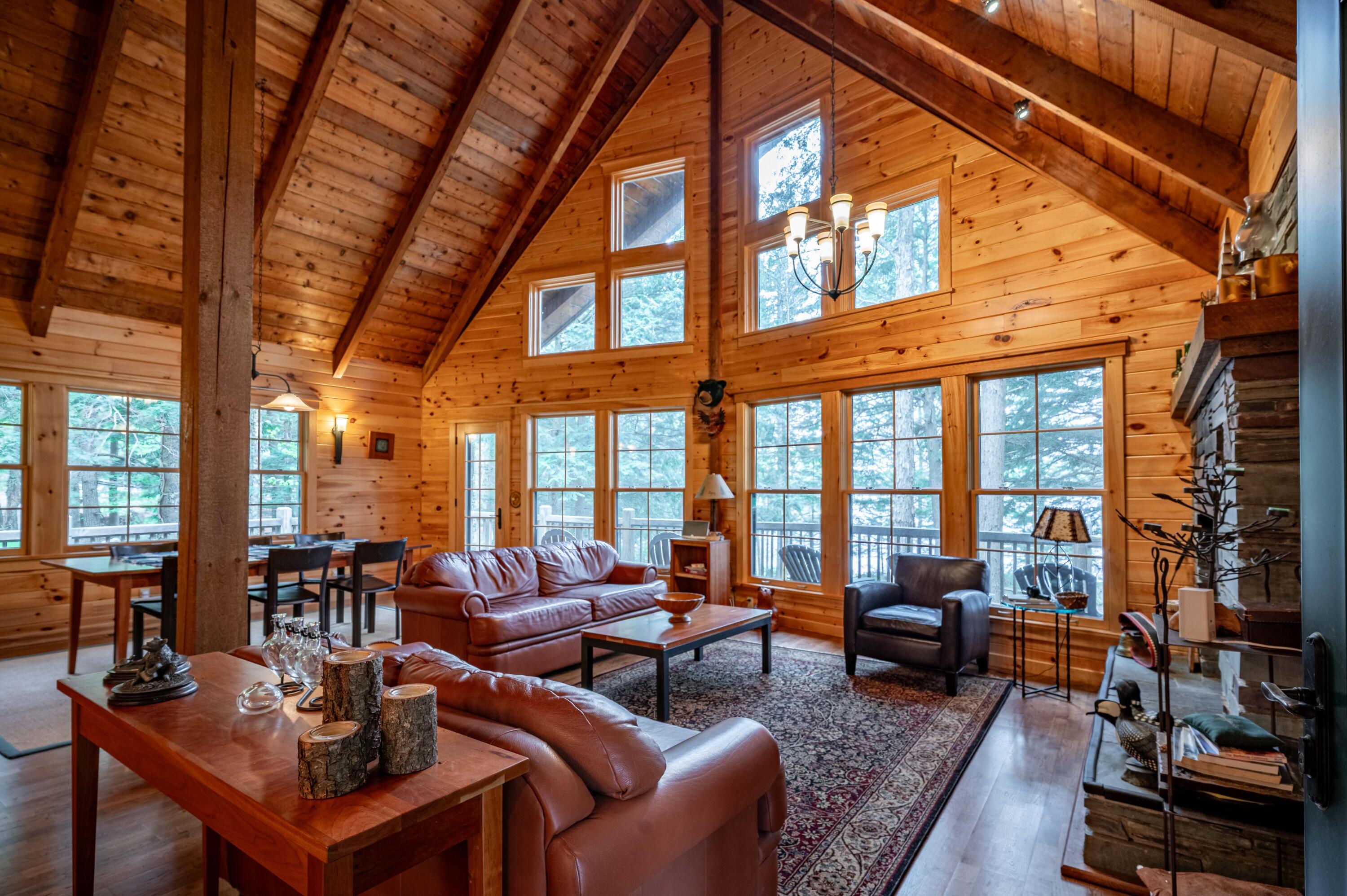2525 North Point Road Raquette Lake, NY 13436 - Photo 16 of 48 Living Room