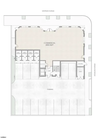 a picture of a room with a bench