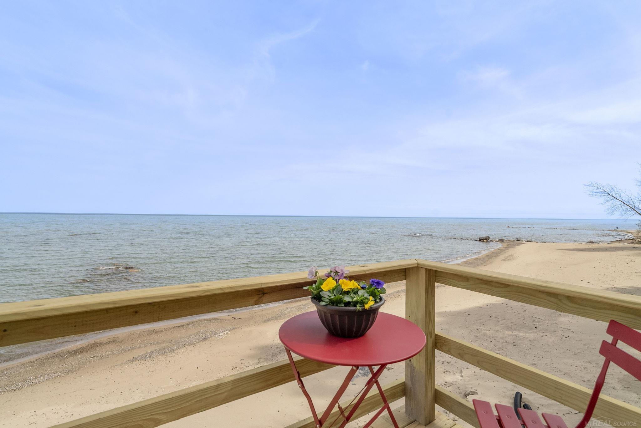 View from lakeside deck