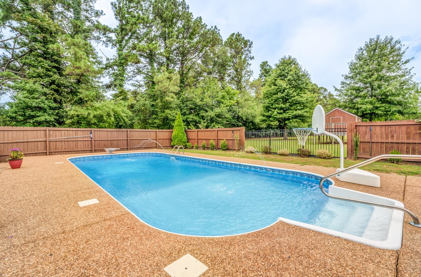 8649 Rankin Branch Road Millington, TN 38053 - Photo 33 of 34 View of swimming pool with a diving board