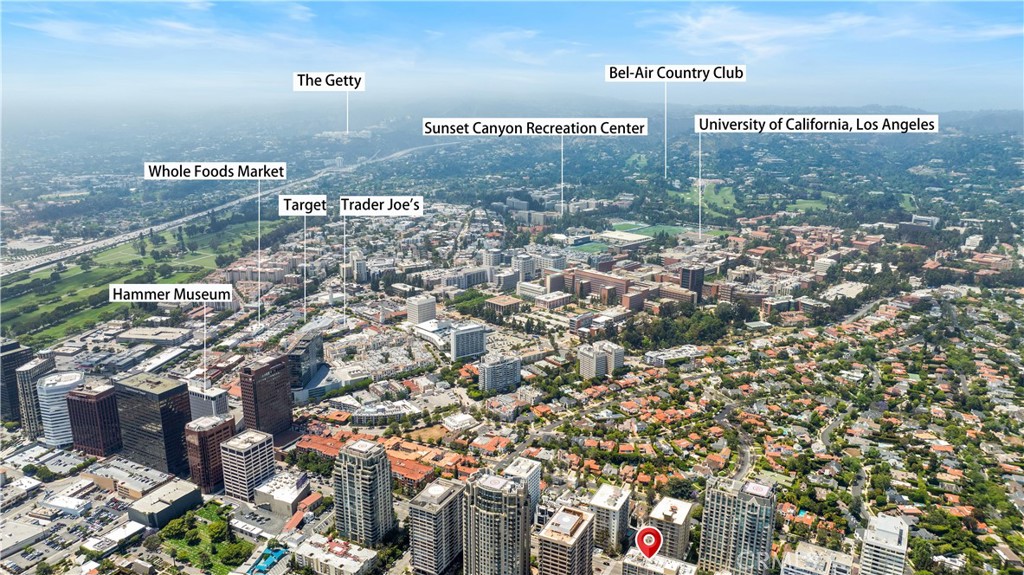 10660 Wilshire Boulevard, Unit 609 Los Angeles, CA 90024 - Photo 19 of 20 a view of a city