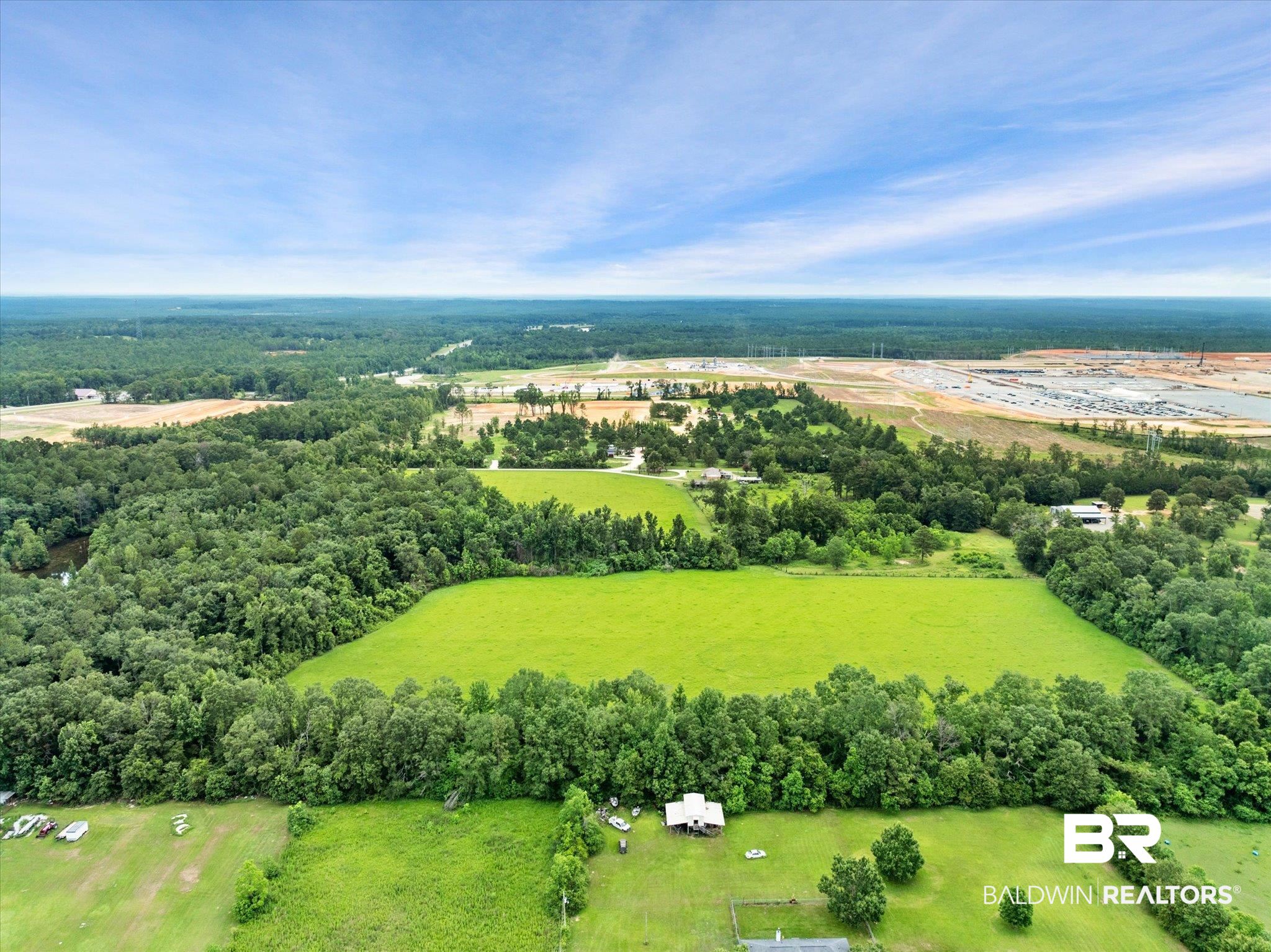 18 Louis Cooper Road Bay Minette, AL 36507 - Photo 6 of 17 View of drone / aerial view