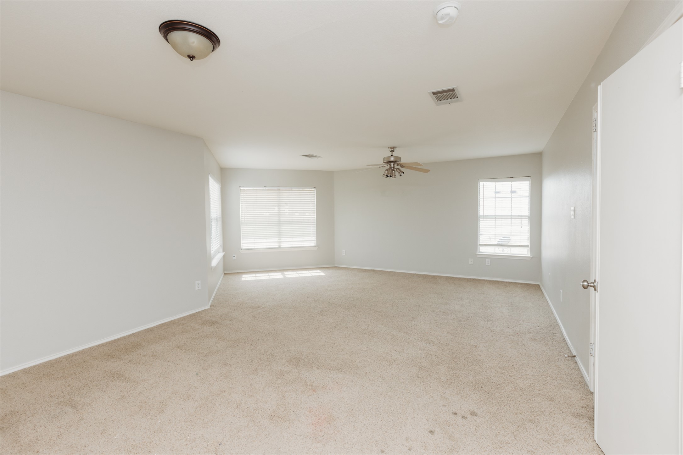 1101 Sheltie Lane Round Rock, TX 78664 - Photo 15 of 22 an empty room with windows and cabinet