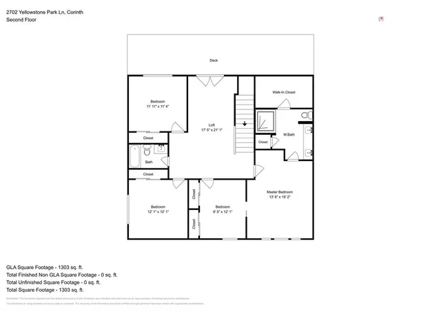 $2,575 | 2702 Yellowstone Park Lane, Corinth, TX 76210