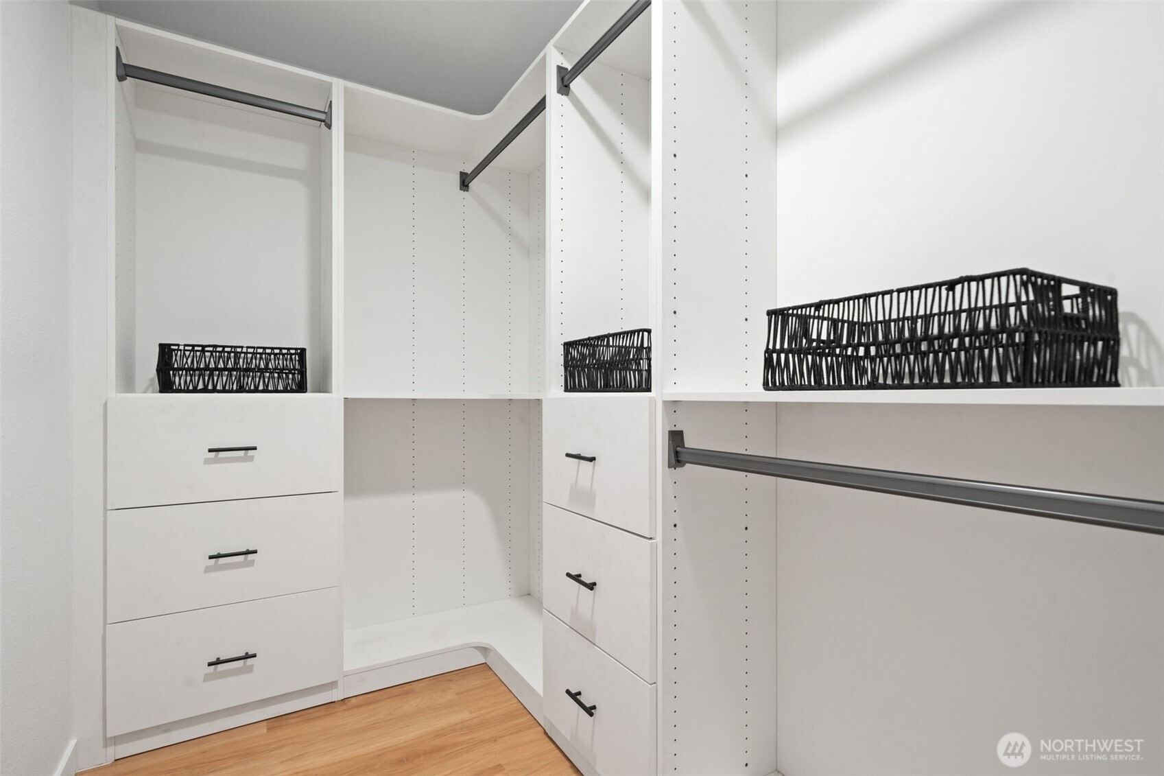 13080 Old Military Road Northeast Poulsbo, WA 98370 - Photo 18 of 29 a kitchen with white cabinets and white appliances