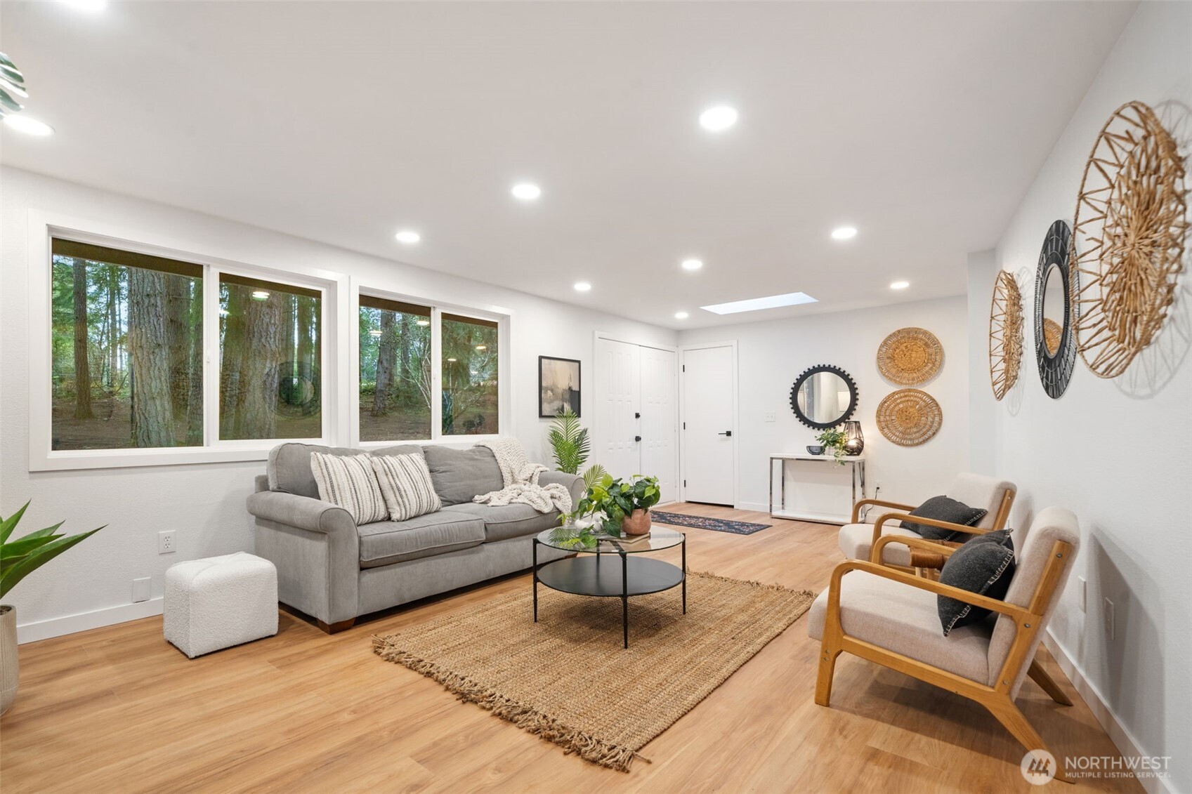 13080 Old Military Road Northeast Poulsbo, WA 98370 - Photo 6 of 29 a living room with furniture fireplace and window