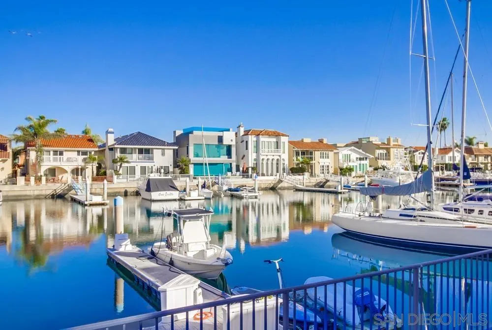 10 GingerTree Lane Coronado, CA 92118 - Photo 56 of 68 a view of a lake with tall buildings