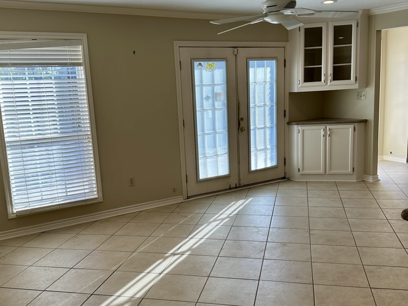 5659 Lymbar Drive Houston, TX 77096 - Photo 7 of 26 a view of a brick house with a door