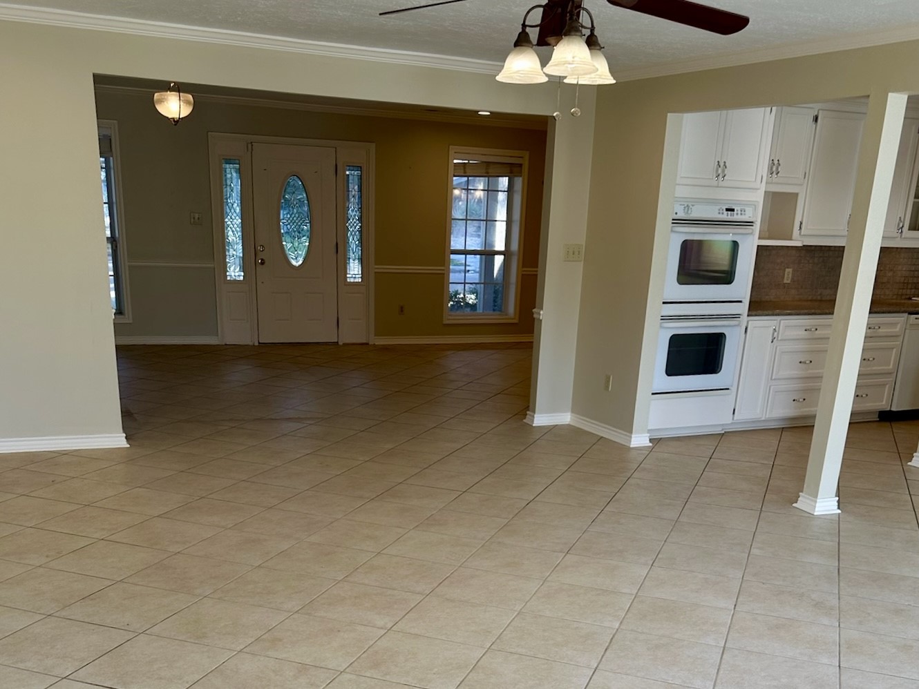 5659 Lymbar Drive Houston, TX 77096 - Photo 9 of 26 a view of a livingroom with an empty space and a fireplace