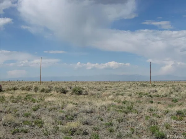a view of an outdoor space with mountain view