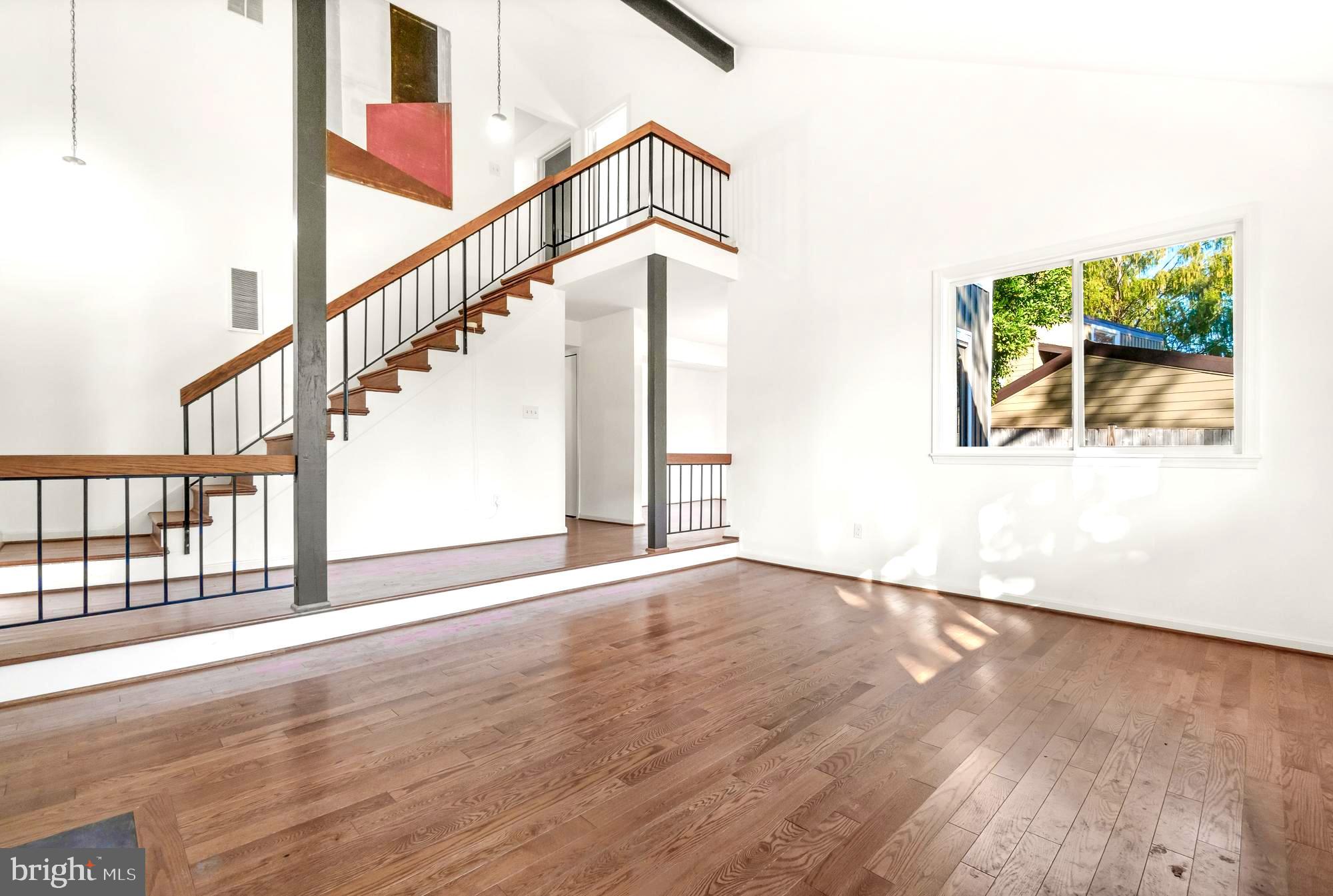 17416 Collier Way Poolesville, MD 20837 - Photo 17 of 57 Main level living room with tall ceilings.....