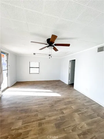 a view of empty room