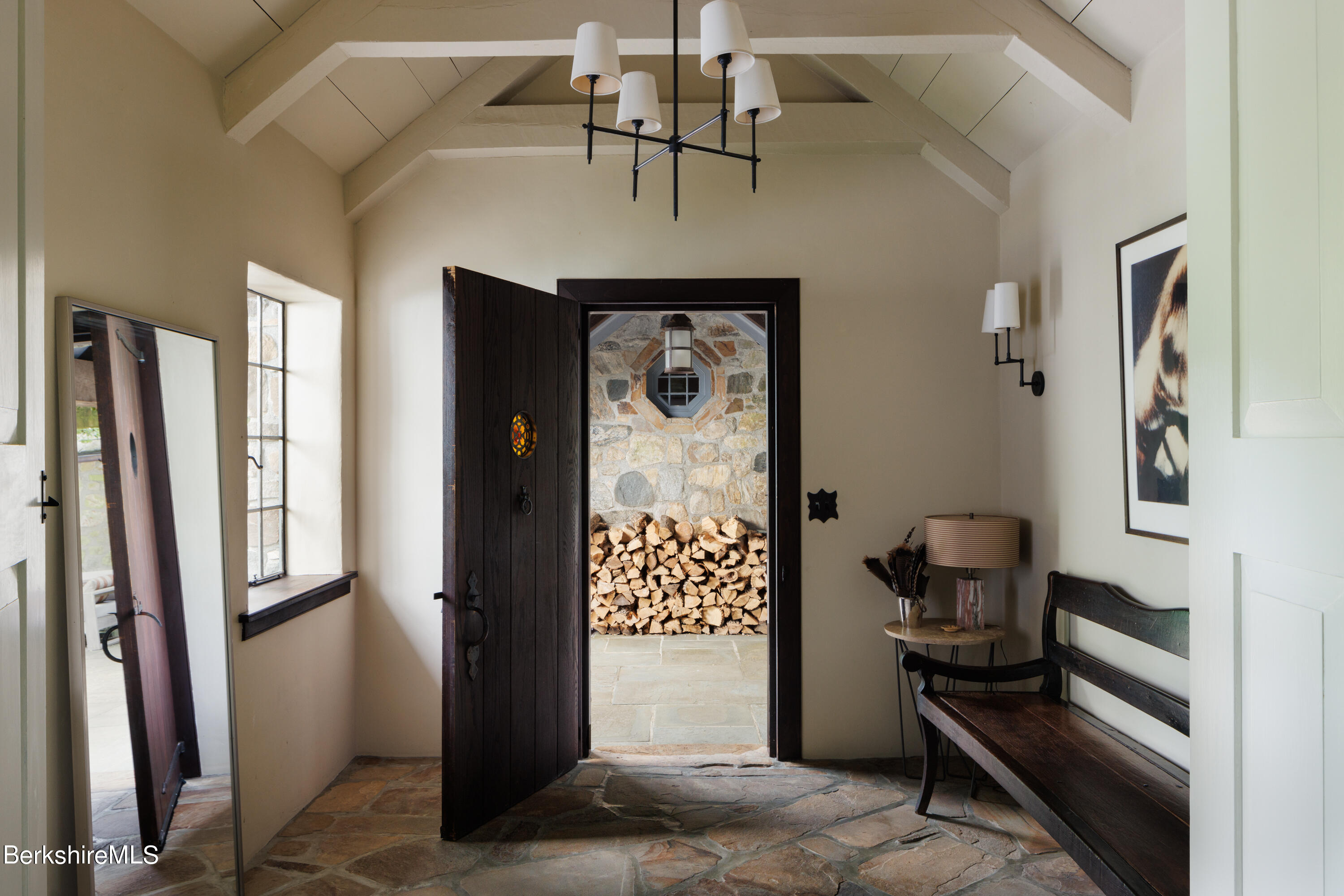 Undisclosed Address Monterey, MA 01245 - Photo 35 of 46 FOYER TO MAIN HOUSE