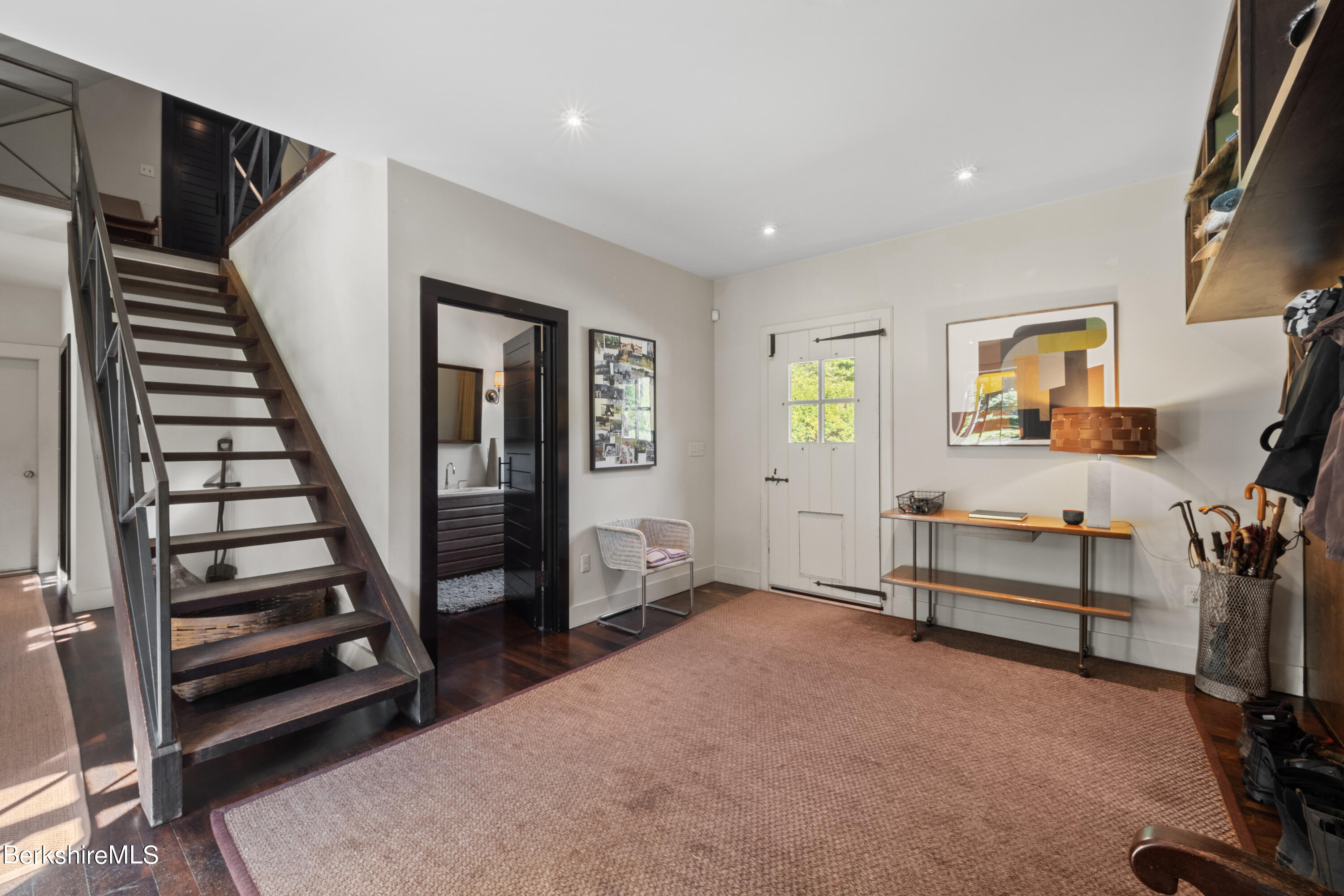 Undisclosed Address Monterey, MA 01245 - Photo 10 of 46 STAIRWAY TO LIBRARY