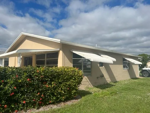 front view of house with a yard