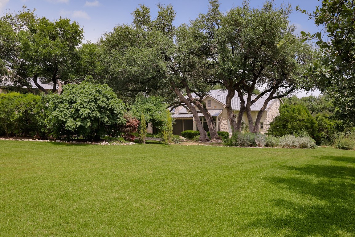 3020 Maravillas Loop Austin, TX 78735 - Photo 26 of 35 a view of a big yard with plants and large trees
