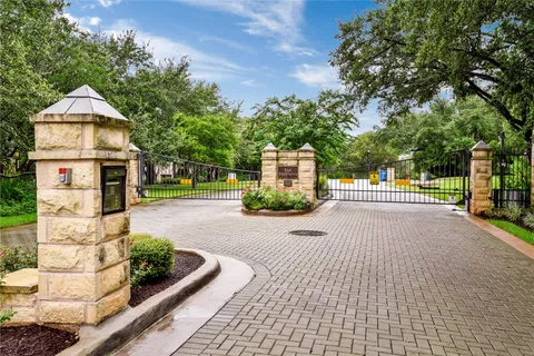 a view of street with a houses