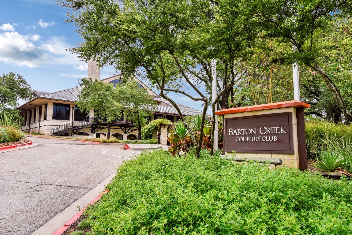 3020 Maravillas Loop Austin, TX 78735 - Photo 33 of 35 a view of outdoor space with sign board and garden