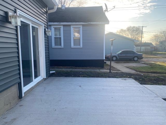 509 West Erie Street Spring Valley, IL 61362 - Photo 16 of 19 a view of backyard with barbeque grill and wooden fence