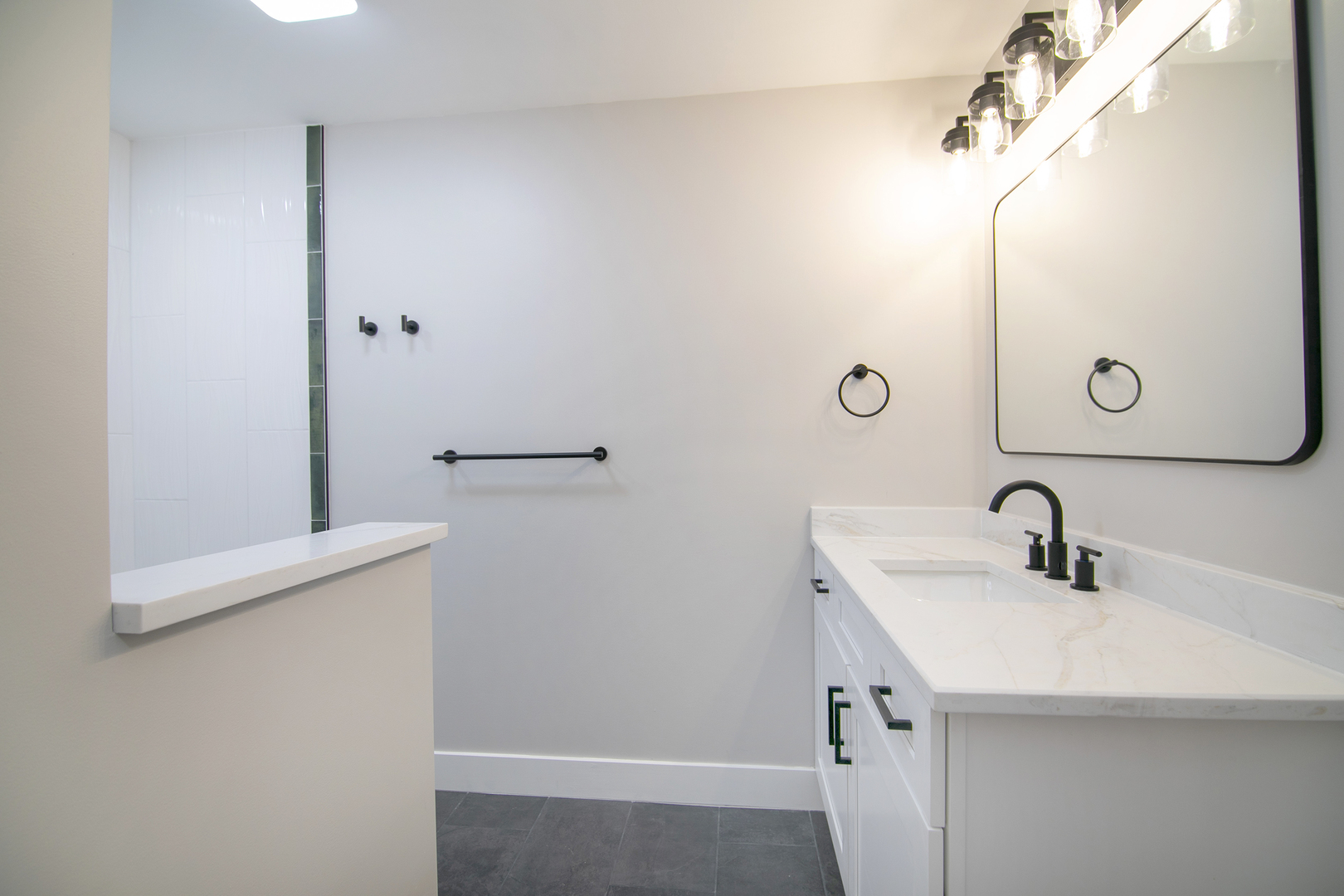 1623 East Street Lockport, IL 60441 - Photo 22 of 31 a bathroom with a sink and mirror