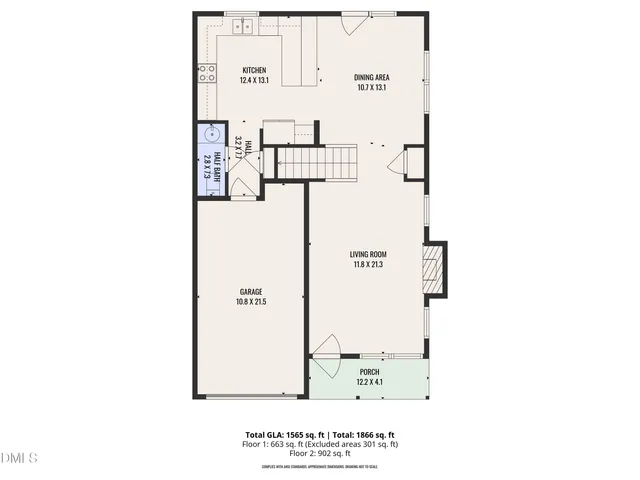 a front view of house with yard