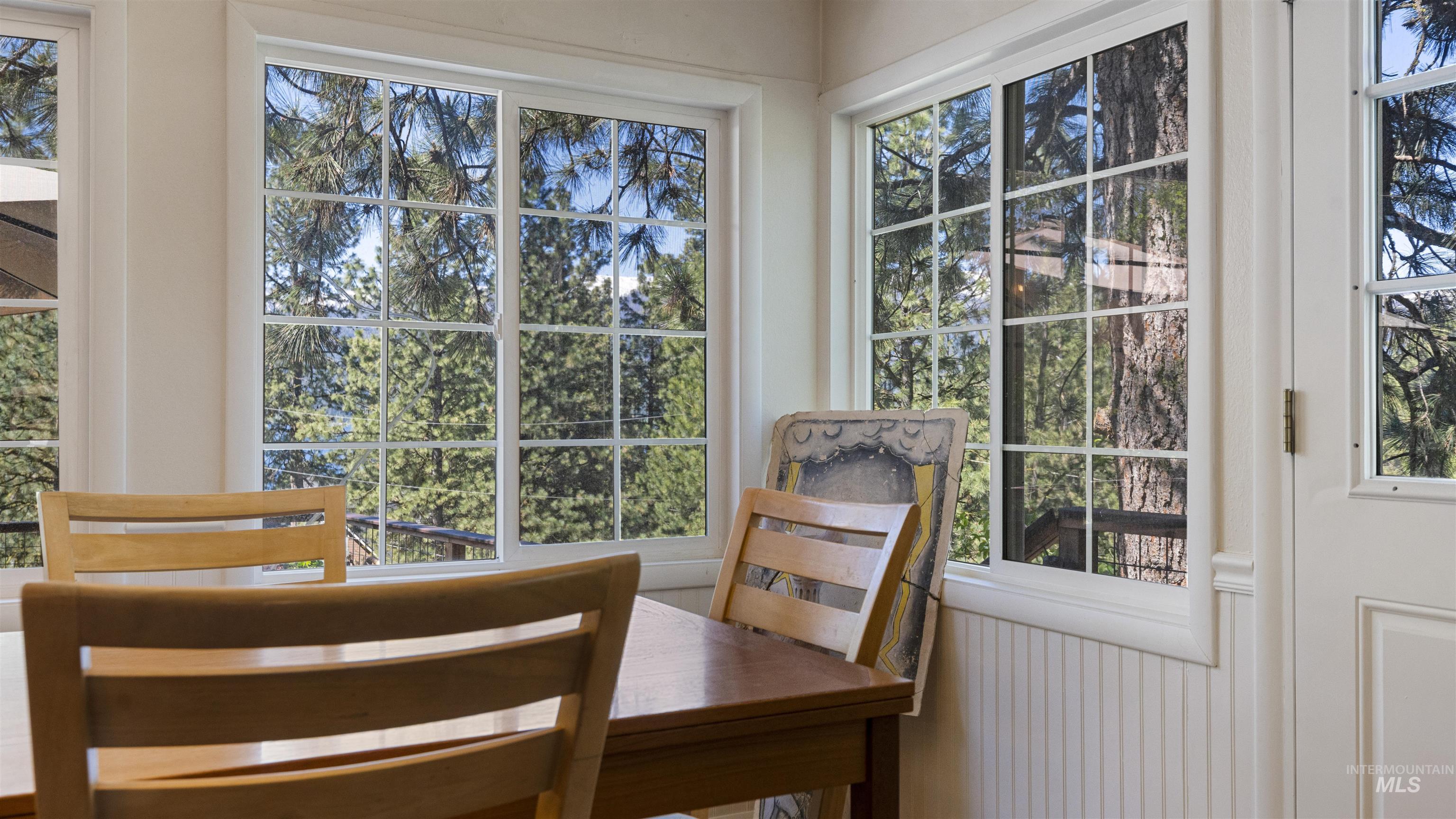 3 Laguna Place Cascade, ID 83611 - Photo 11 of 43 White paneled wainscoting and a large window with white muntins