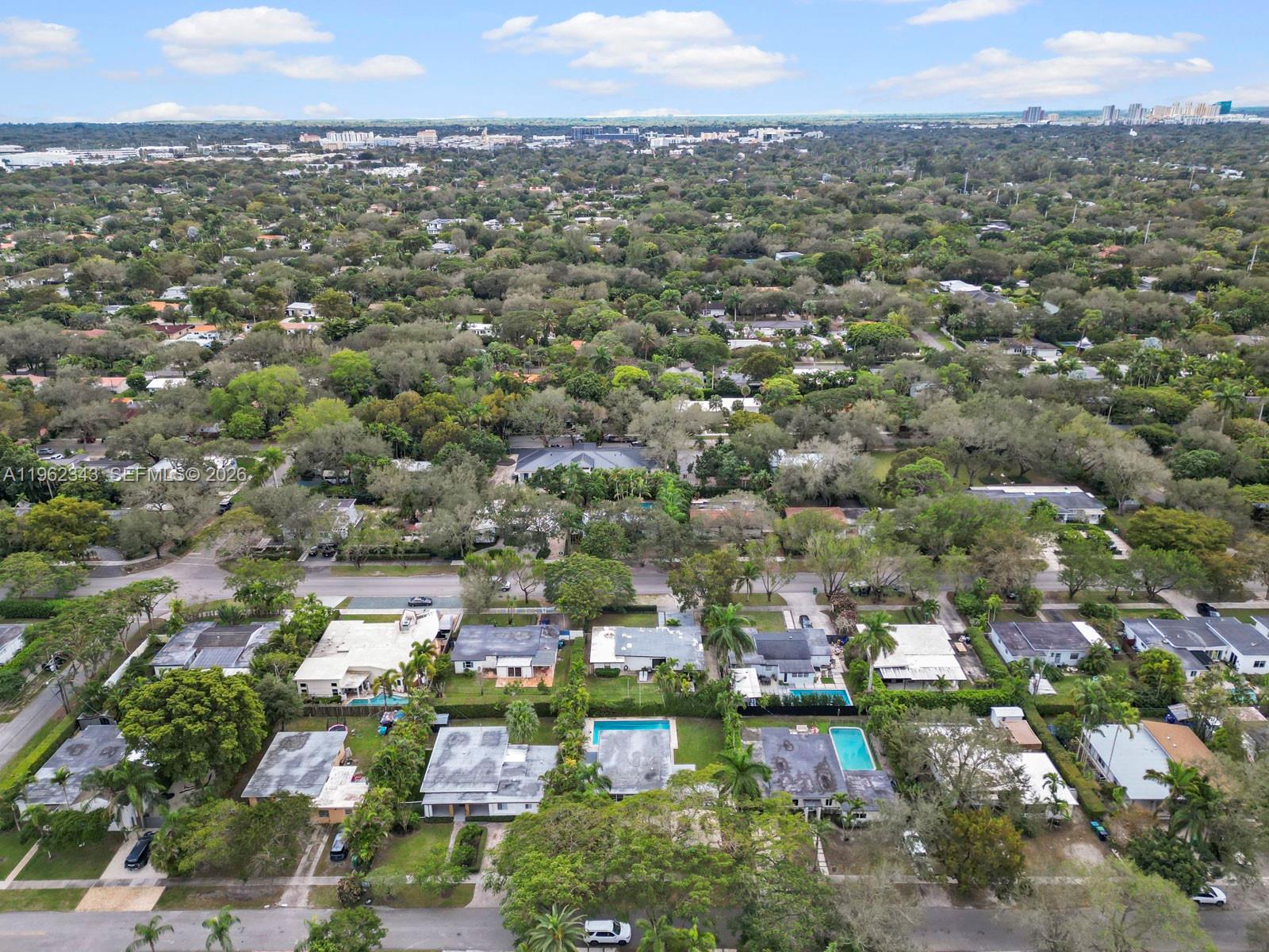 5940 Southwest 47th Street Miami, FL 33155 - Photo 5 of 53 an aerial view of a city