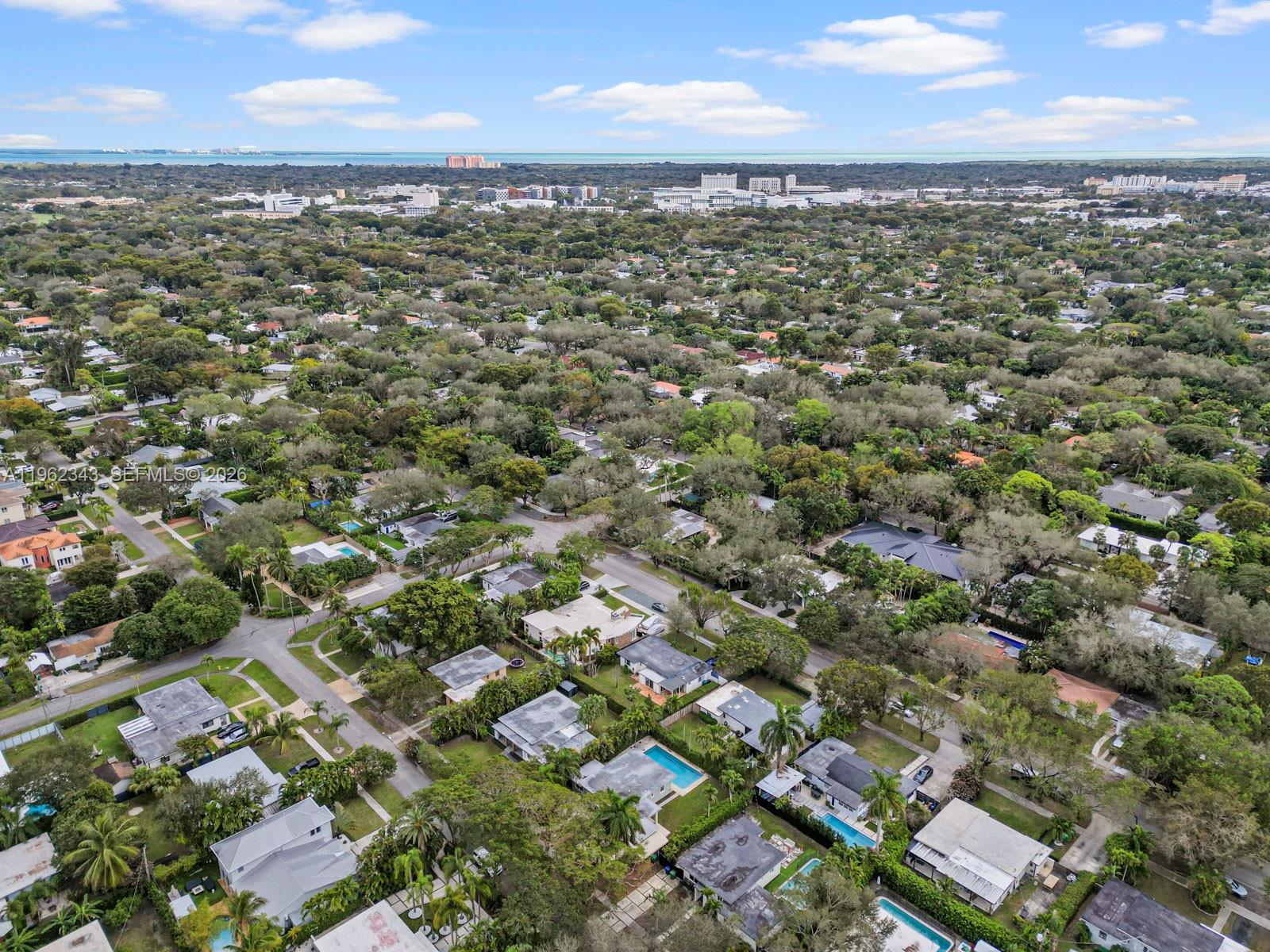 5940 Southwest 47th Street Miami, FL 33155 - Photo 6 of 53 an aerial view of a city with lots of residential buildings