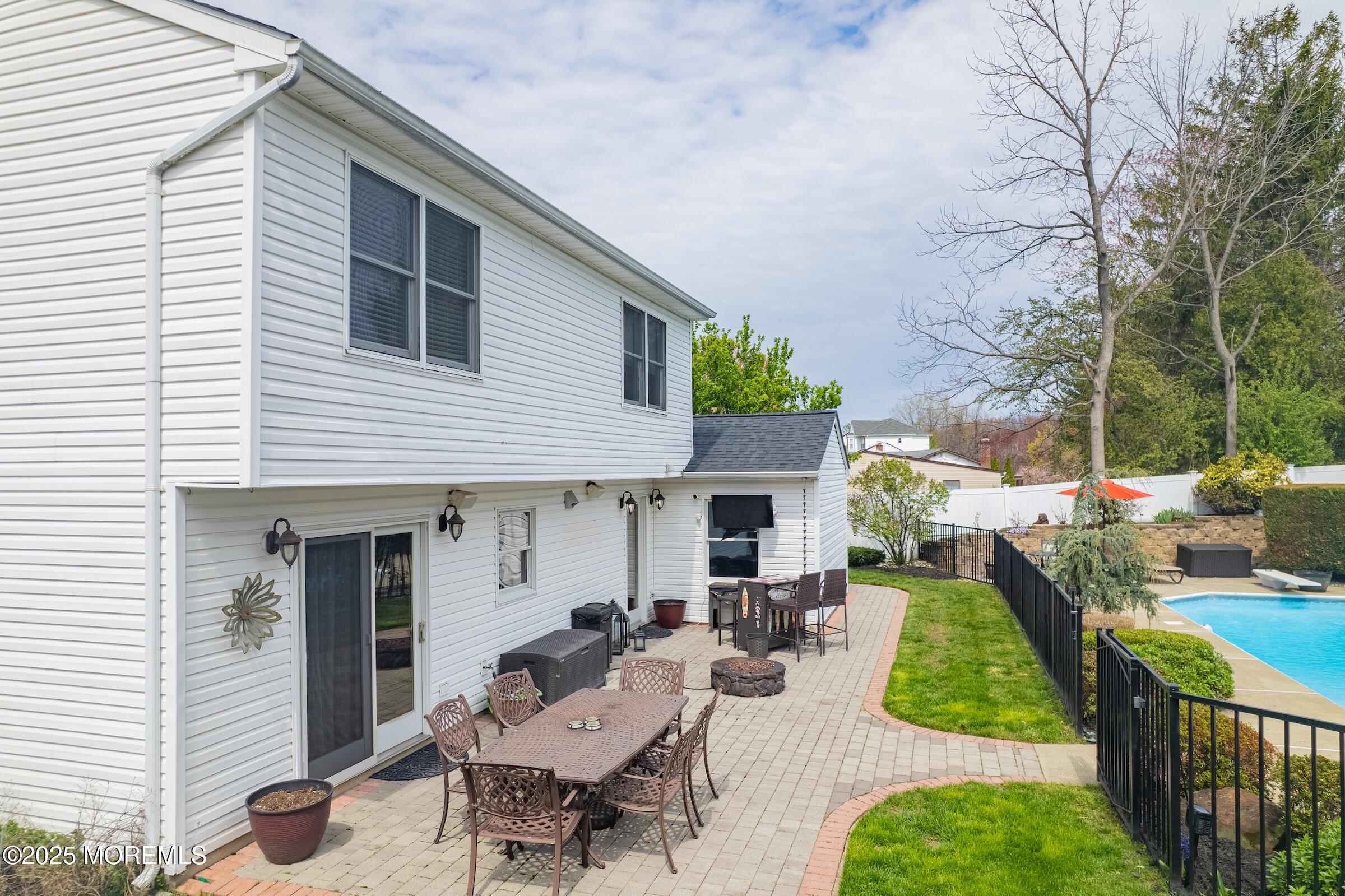 22 A Bedle Road Hazlet, NJ 07730 - Photo 21 of 32 a view of a house with backyard porch and sitting area