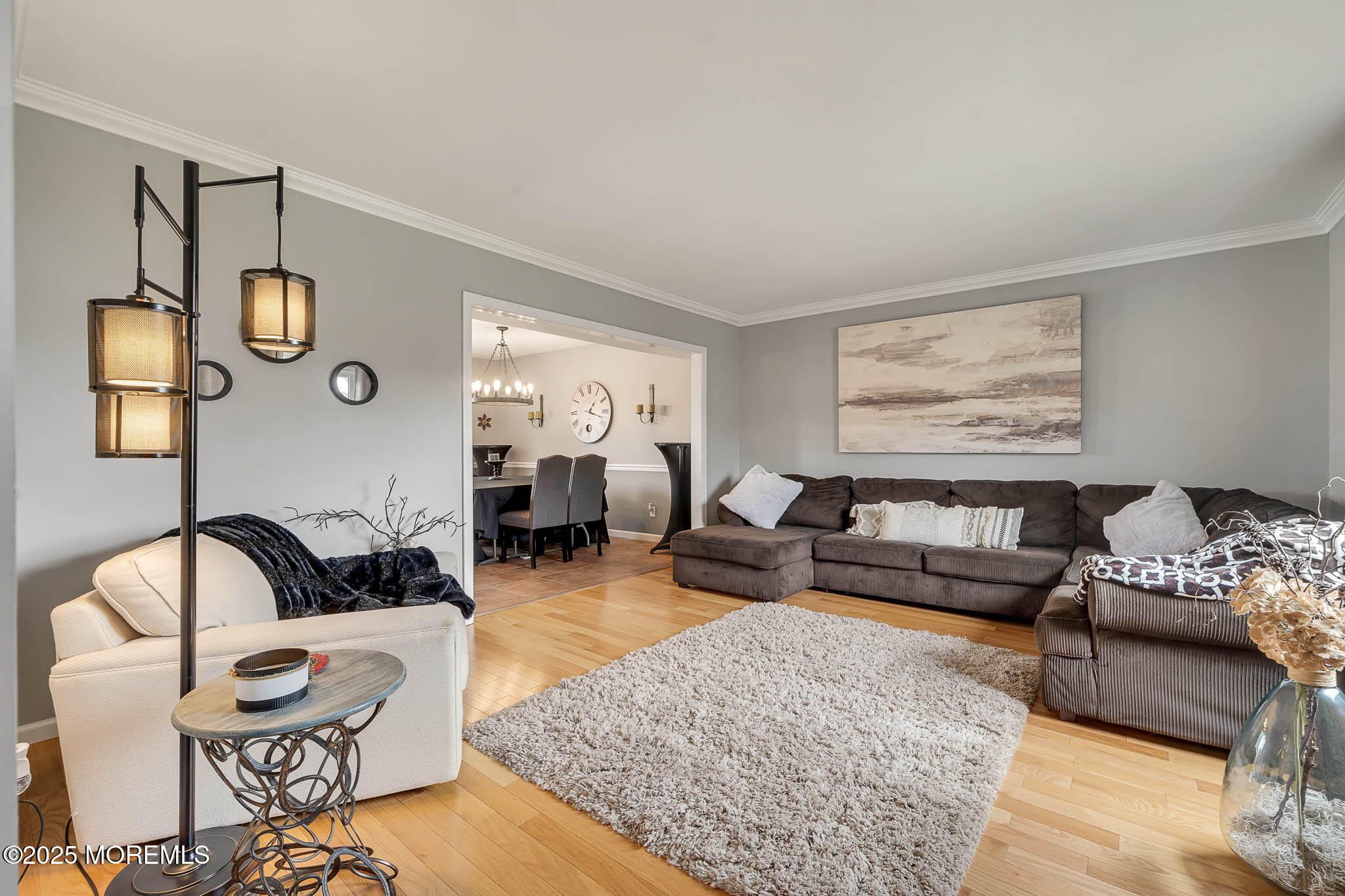 22 A Bedle Road Hazlet, NJ 07730 - Photo 4 of 32 a living room with furniture and wooden floor